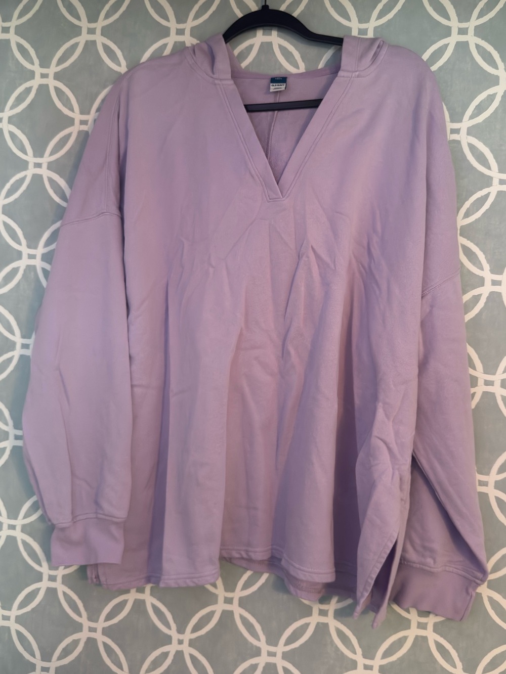 Purple sweatshirt old navy tall